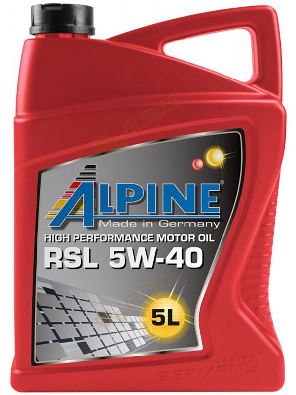 Alpine RSL 5w-40 5л