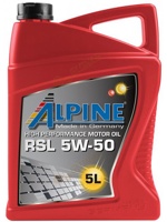 Alpine RSL 5W-50 5л - фото