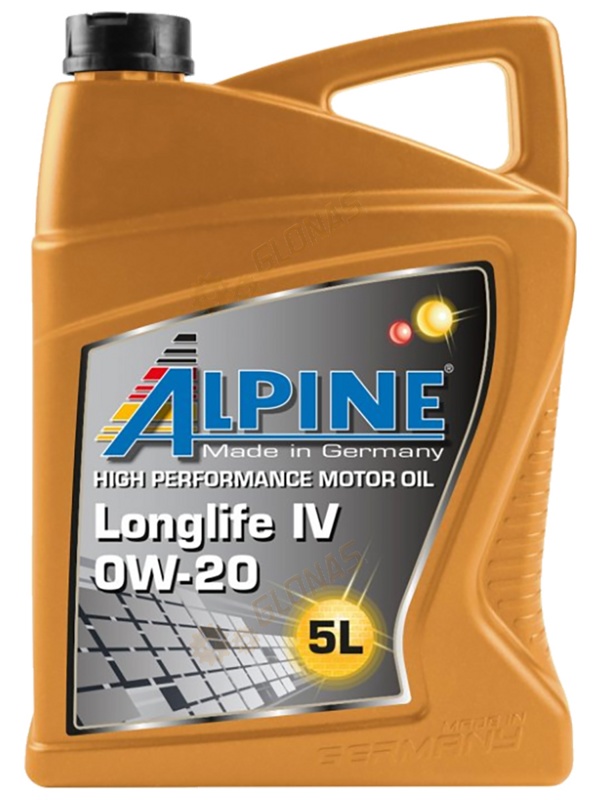 Alpine Longlife IV 0W-20 5л