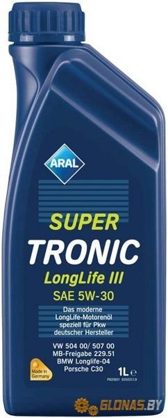 Aral Super Tronic Longlife III SAE 5W-30 1л