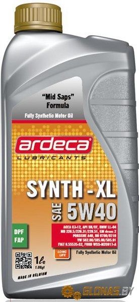 Ardeca SYNTH-XL 5W-40 1л
