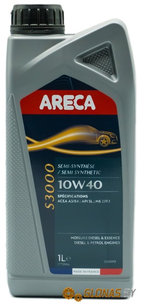 Areca S3000 10W-40 1л [12101]