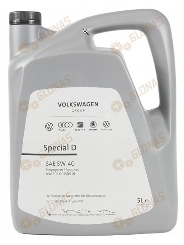 Audi Volkswagen VAG VW Special D 5w-40 5л (EU)