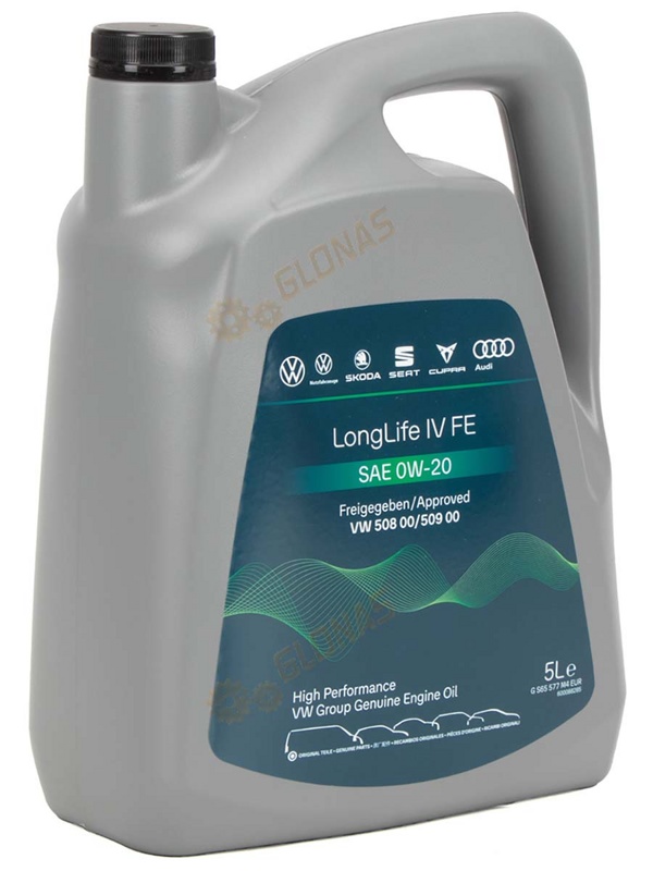 Audi Volkswagen VAG VW LongLife IV FE 0w-20 5л (EU)