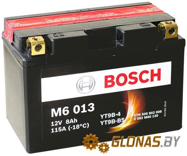 Bosch M6 AGM M6013 YT9B-4/YT9B-BS (9Ah)