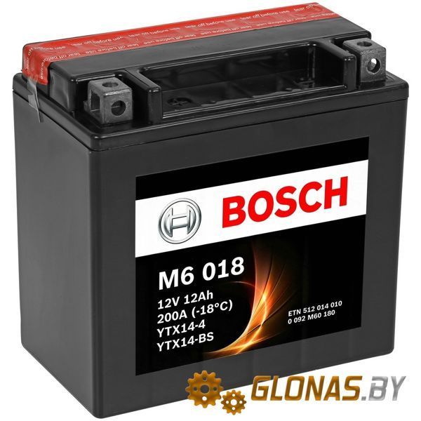 Bosch M6 AGM M6018 YTX14-4/YTX14-BS (12Ah)