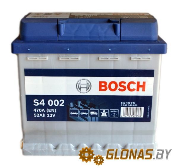 Bosch S4 Silver S4002 (52Ah)