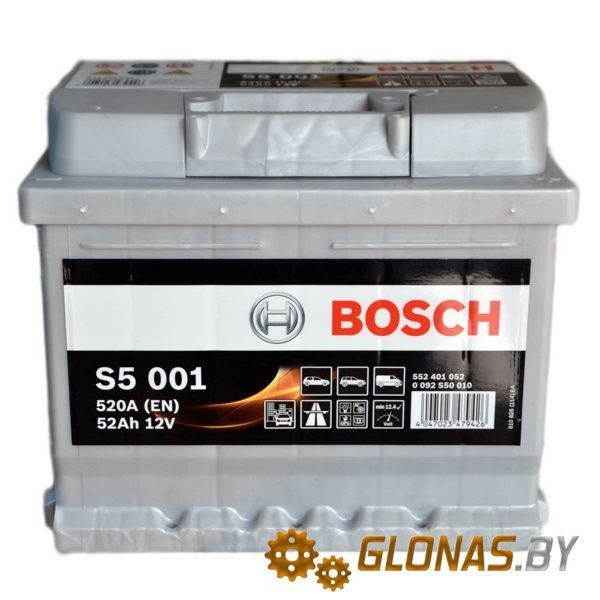 Bosch S5 Silver Plus S5001 (52Ah)