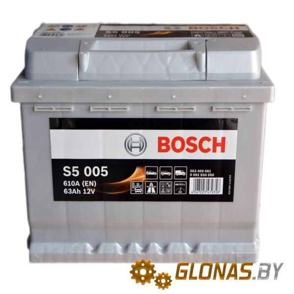 Bosch S5 Silver Plus S5005 (63Ah)