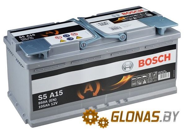 Bosch S5 A15 (105Ah) AGM