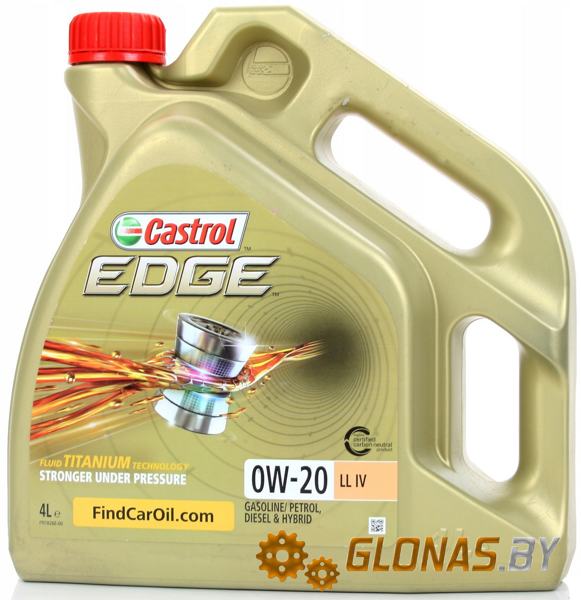 Castrol Edge LL IV 0W-20 4л