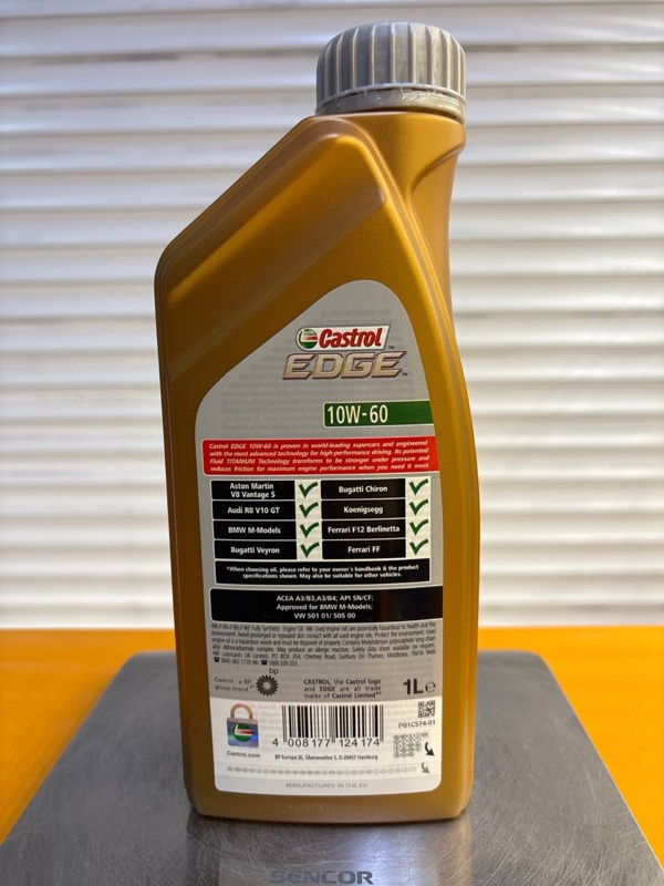 Castrol Edge Titanium 10W-60 1л