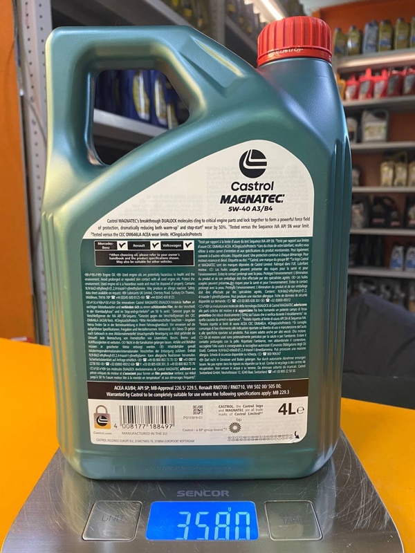 Castrol Magnatec 5W-40 А3/B4 4л