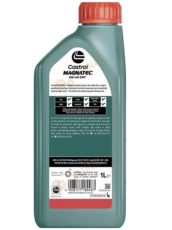 Castrol Magnatec 5w-40 DPF 1л