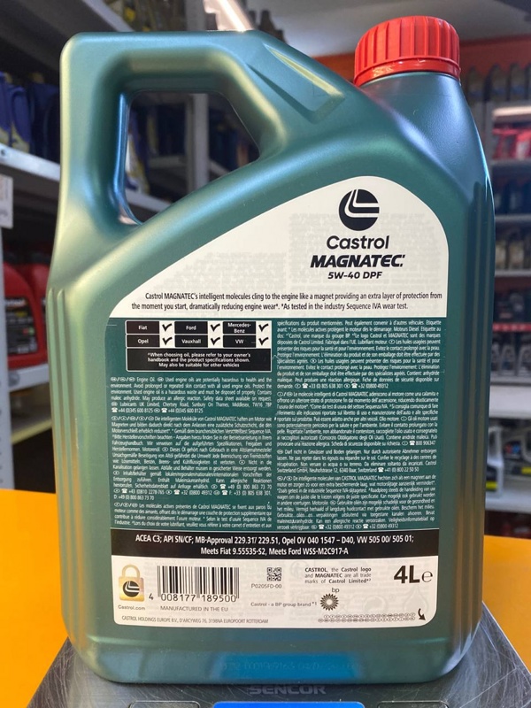 Castrol Magnatec 5w-40 DPF 4л