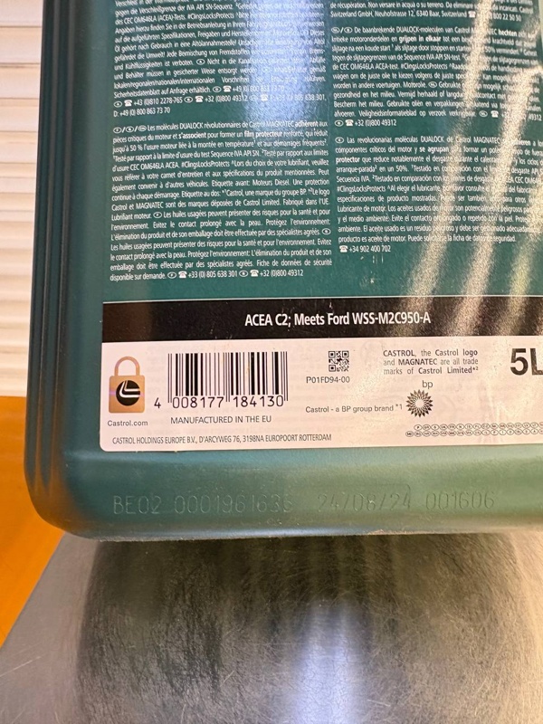 Castrol Magnatec D 0w-30 5л