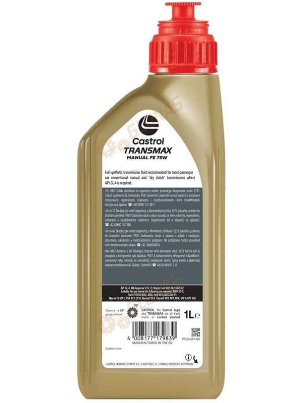 Castrol Transmax Manual FE 75W 1л