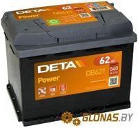 Deta Power L (62Ah) - фото