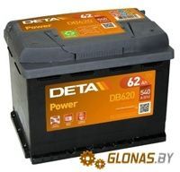 Deta Power R (62Ah) - фото