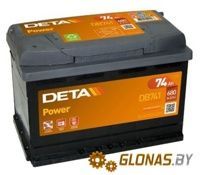 Deta Power L (74Ah) - фото