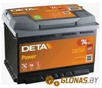 Deta Power R (74Ah) - фото