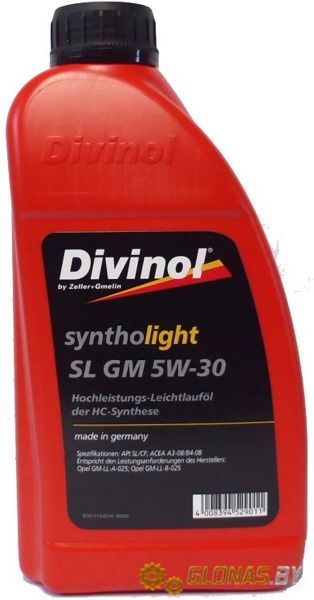 Divinol Syntholight SL GM 5W-30 1л