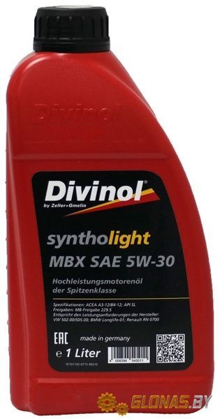 Divinol Syntholight MBX 5W-30 1л