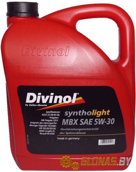 Divinol Syntholight MBX 5W-30 5л