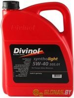 Divinol Syntholight 505.01 SAE 5W-40 5л - фото