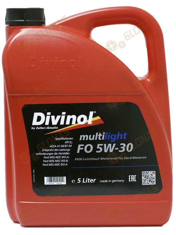 Divinol Multilight FO 5W-30 5л