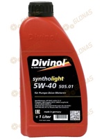 Divinol Syntholight 505.01 SAE 5W-40 1л - фото