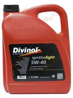 Divinol Syntholight 5W-40 5л - фото