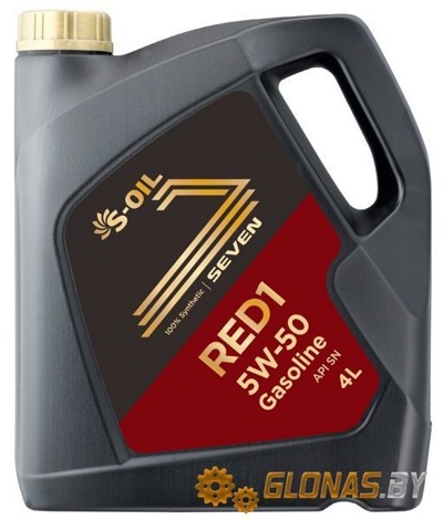 S-Oil 7 RED #9 SN 5W-50 4л