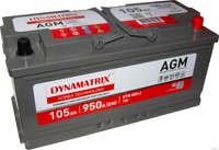 Dynamatrix AGM DEK1050 950A (105 А·ч) - фото