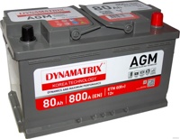 Dynamatrix AGM DEK800 800A (80 А·ч) - фото