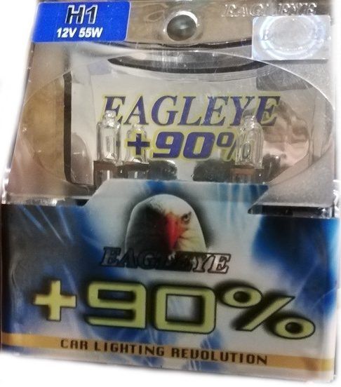 Eagleye H1 +90% 12V 55W 2шт