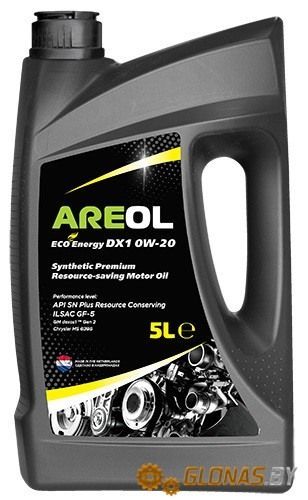 Areol Eco Energy DX1 0W-20 5л