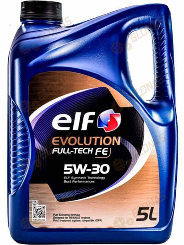 Elf Evolution Full-Tech FE 5W-30 5л - фото3