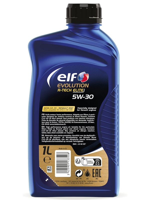 Elf Evolution R-Tech Elite 5W-30 1л