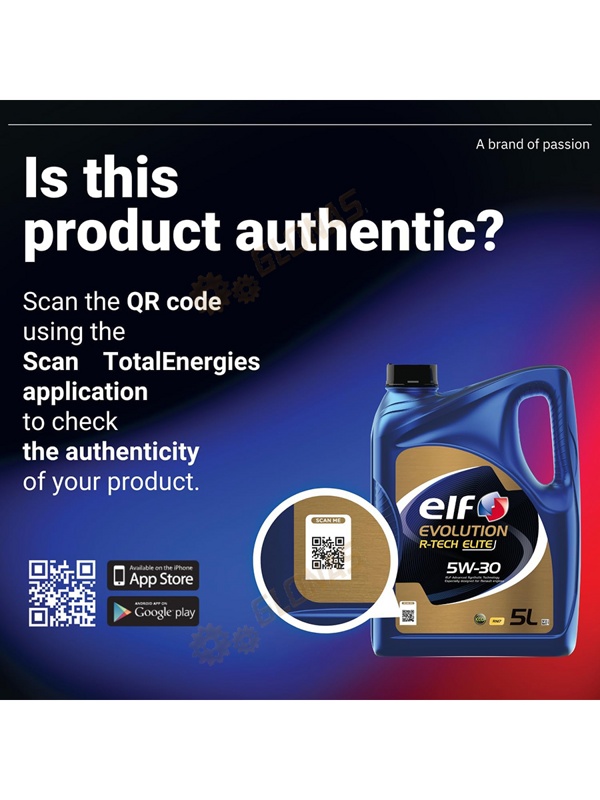 Elf Evolution R-Tech Elite 5W-30 5л