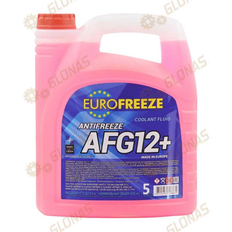 Eurofreeze Antifreeze AFG 12+ 4.8кг