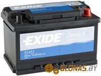 Exide Classic EC652 R+ (65Ah) - фото