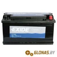 Exide Classic EC900 R+ (90Ah) - фото