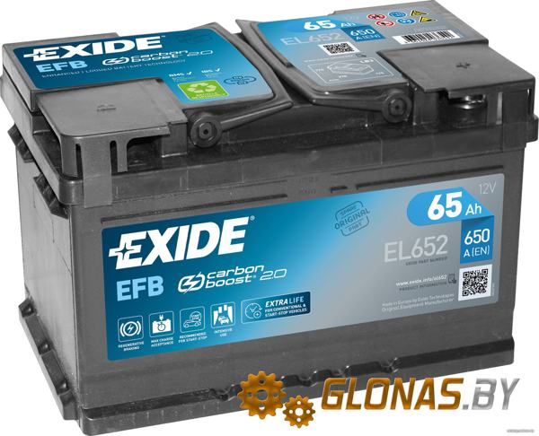 Exide Start-Stop EFB EL652 (65 А/ч)