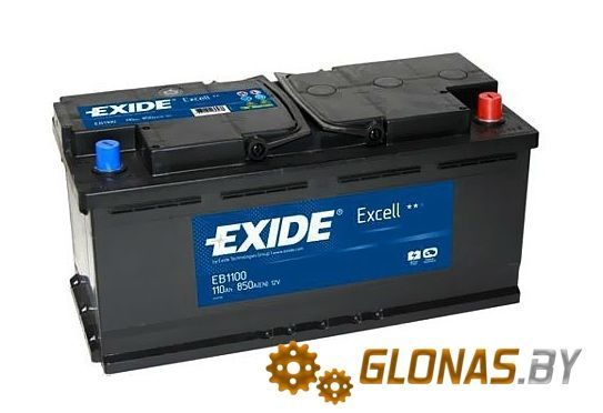 Exide Excell EB1100 R+ (110Ah)