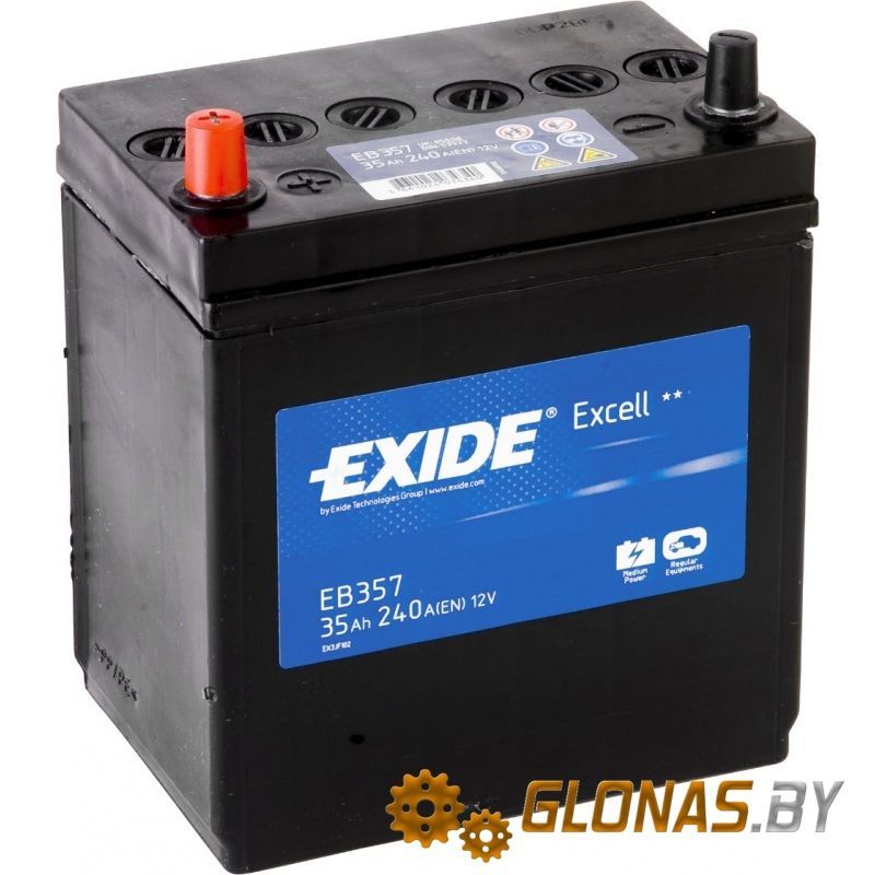 Exide Excell EB357 L+ (35Ah)