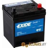 Exide Excell EB504 R+ (50Ah) - фото