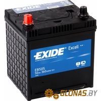 Exide Excell EB505 L+ (50Ah) - фото