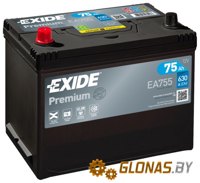 Exide Premium EA755 (75 А/ч) - фото