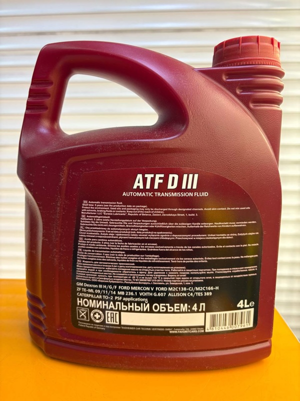 Favorit ATF Dexron III 4л